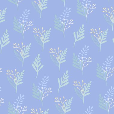 yaprakları buket seamless modeli