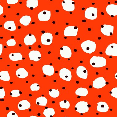 Süper sevimli Polka noktaları desen. 