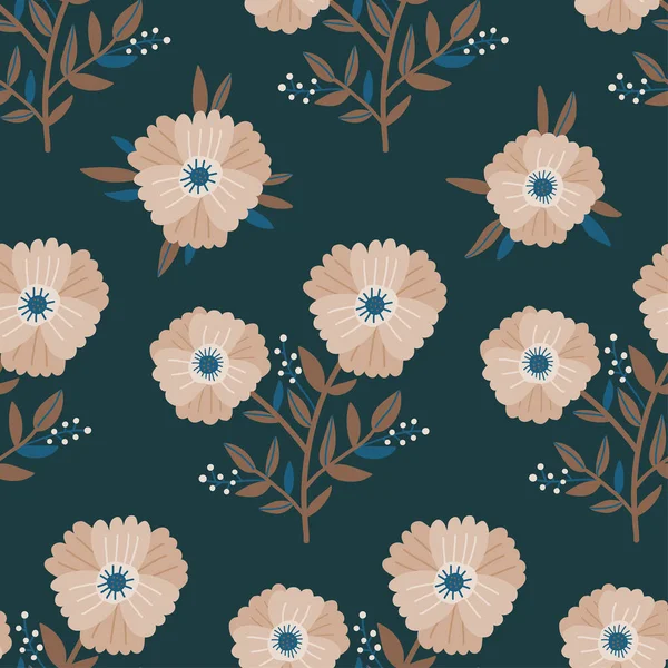 간단 하 고 재미 있는 꽃 패턴 — 무료 스톡 포토