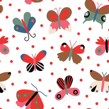 Kelebekler ve lekeli