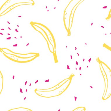  elle çizilmiş muz ile sorunsuz doku