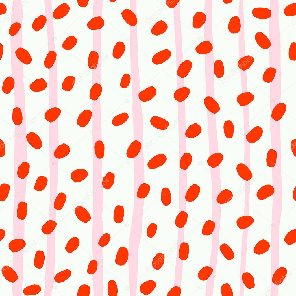 lines and dots pattern