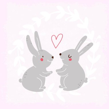 Tavşan kaç aşk içinde.