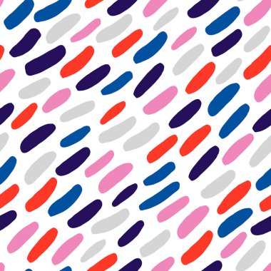 desen fırça konfeti ile.