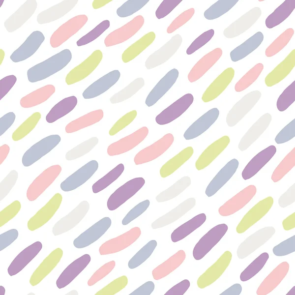 Pattern with brushed confetti. — Stock Vector