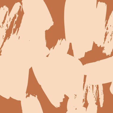 Desen mürekkep fırça darbeleriyle