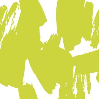 Desen mürekkep fırça darbeleriyle