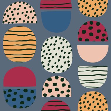 Nordic Folk tarzı desen.