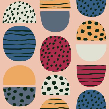 Nordic Folk tarzı desen.