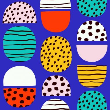 Nordic Folk tarzı desen.