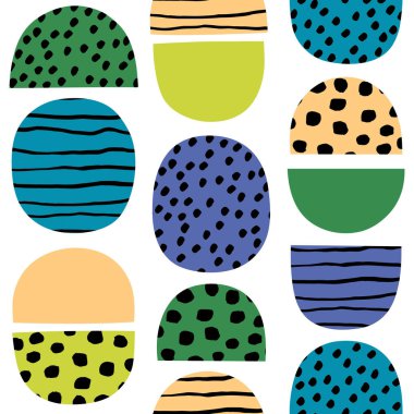 Nordic Folk tarzı desen.