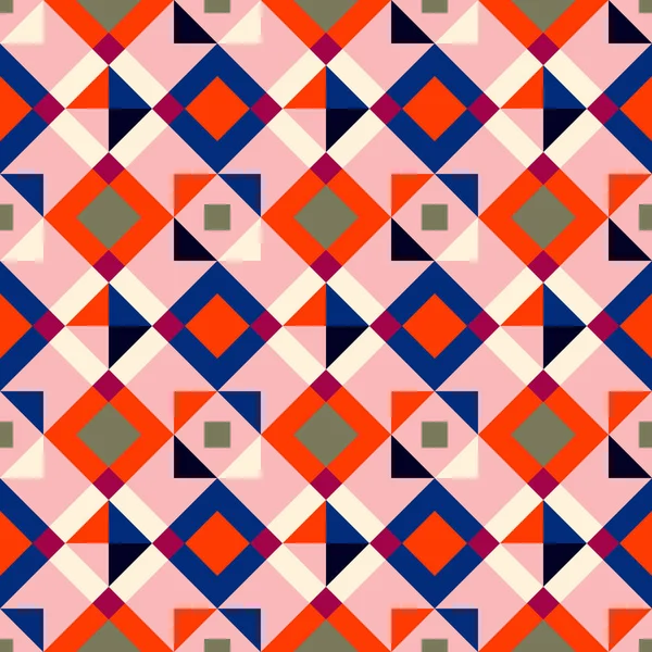 幾何学的形状の異なるパターン. — ストックベクタ