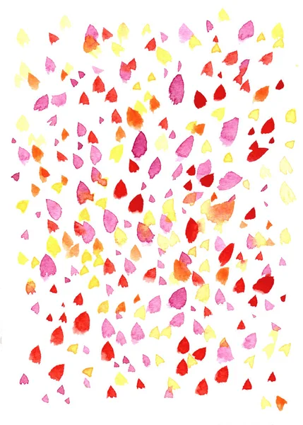 Colorful Watercolor Spots Seamless Pattern — Stock Photo, Image