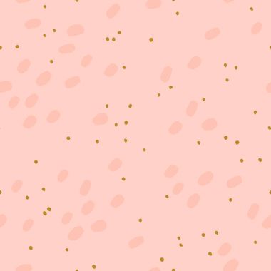 Büyük ve küçük noktalı vektör el boyaması mürekkep desen. Arka plan.