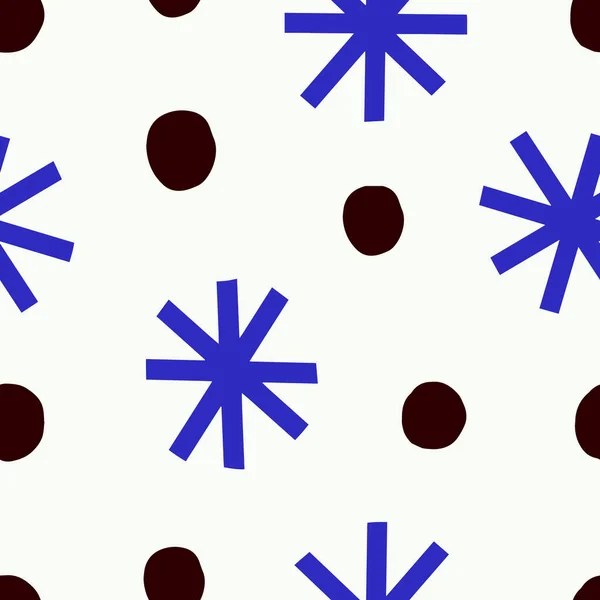 Dots Crossed Line Pattern Vector Illustration — Stock Vector