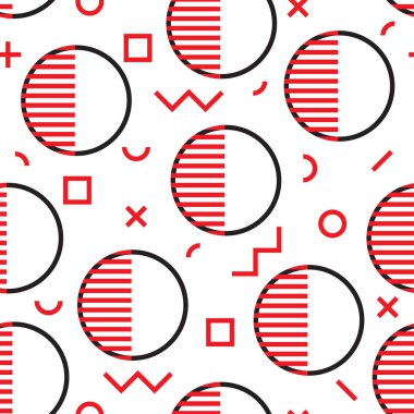 soyut geometrik dikişsiz desen arkaplanı.