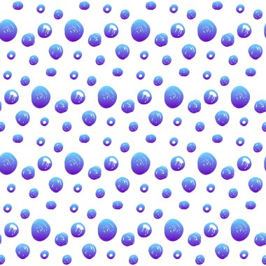 Doodle Dikişsiz desen arka plan damla. 