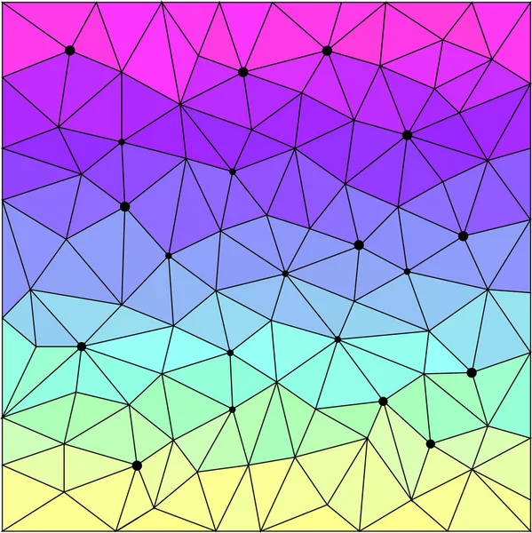Abstrakta geometriska triangel polygonal polygonal bakgrund — Stock vektor