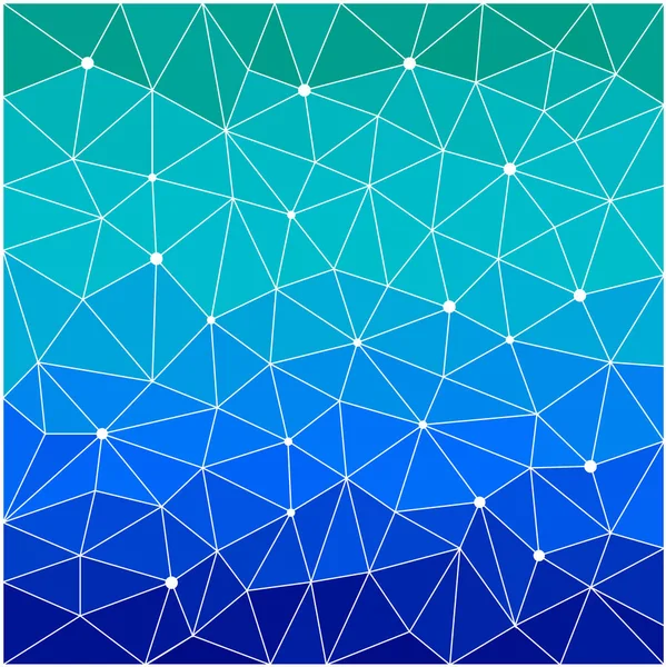 Soyut geometrik üçgen poligon poligonal Model arka plan — Stok Vektör