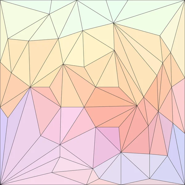 Abstracte veelhoekige achtergrond. Vector driehoek laag poly patroon — Stockvector