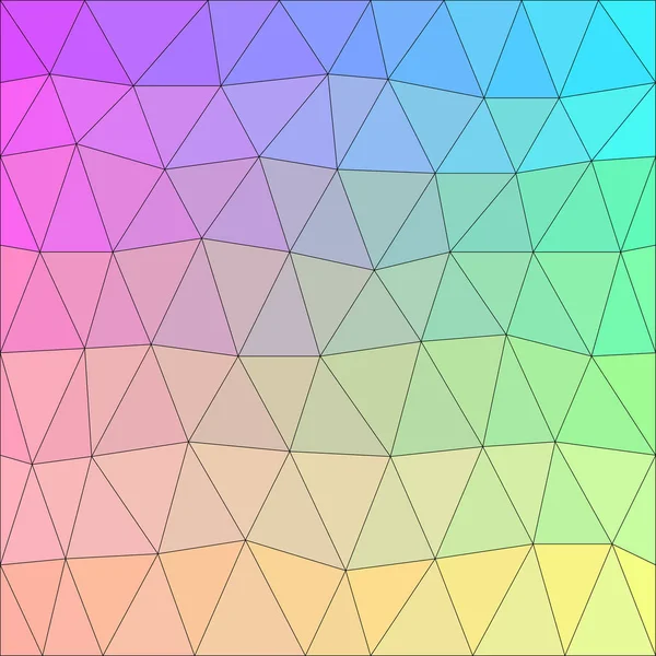 Abstrakter polygonaler Hintergrund. Vektordreieck mit niedrigem Poly-Muster — Stockvektor