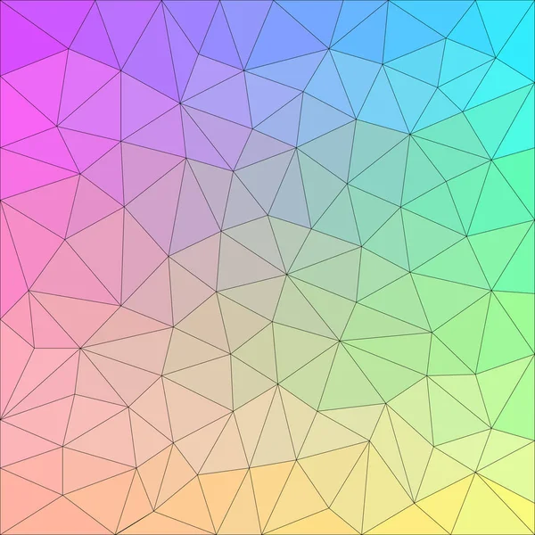 Contexte polygonal abstrait. Triangle vectoriel motif bas poly — Image vectorielle