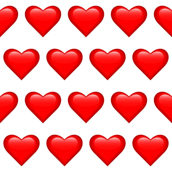 Farbverlauf Farbigen Herz Nahtlose Muster Hintergrund Abstraktes Herzmuster Für Valentinstag — Stockvektor