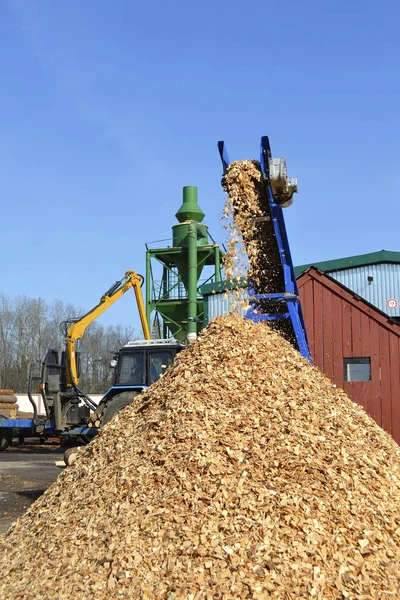 Işınlama strewed Woodchips