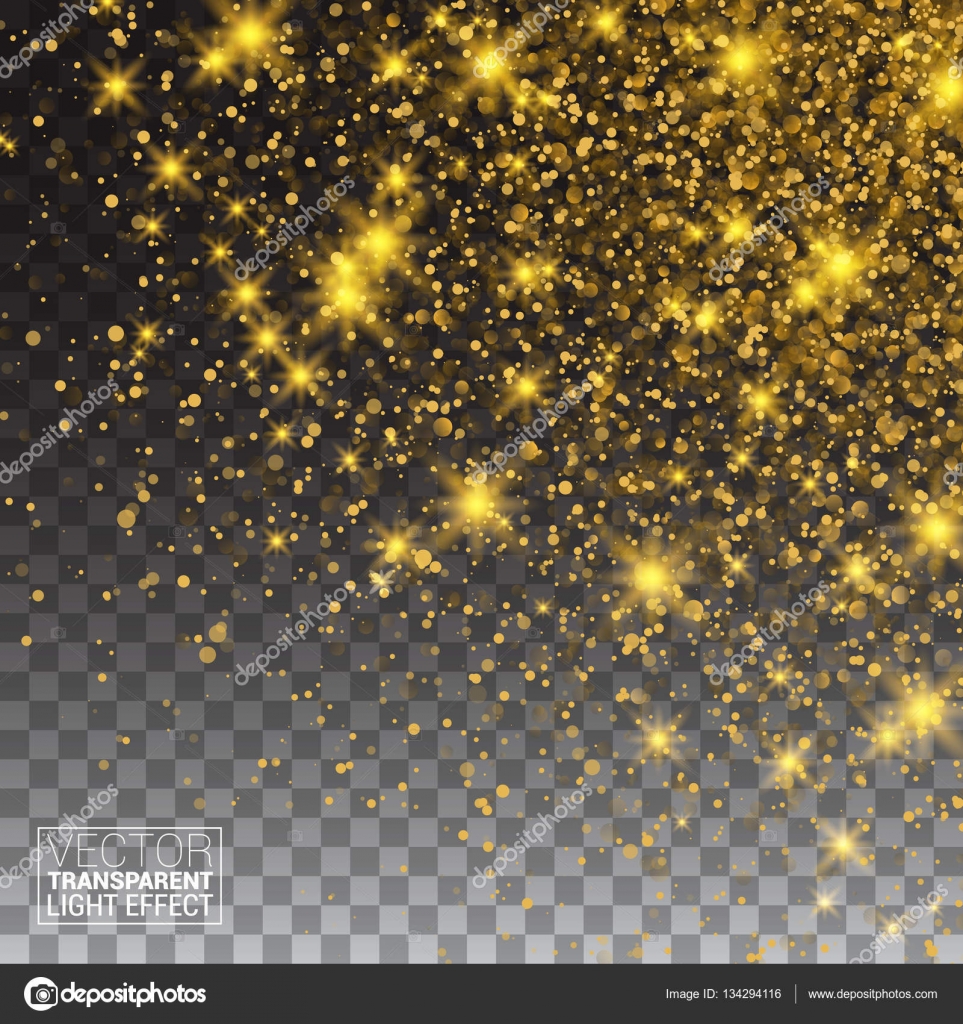bud Tips Stor vrangforestilling Gold Glitter Dust Texture. Sparkling background luminous gold Stars Star  dust sparks in explosion on transparency background. Gold Particles. Luxury  Design. Vector illustration Stock Vector by ©moleks 134294116