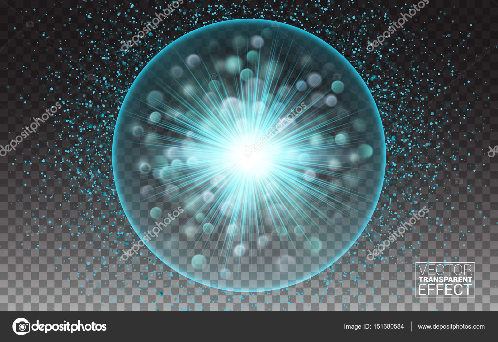 Vector ronde frame. Stralende cirkel spandoek. verlichting effect ... Vector ronde frame. Stralende cirkel spandoek. verlichting effect ...