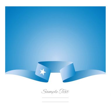 Arka plan Somali bayrağı şerit