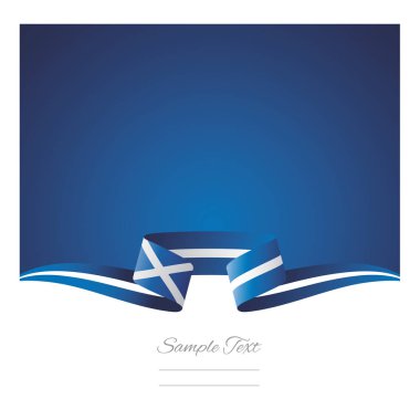 Arka plan İskoçya bayrağı şerit