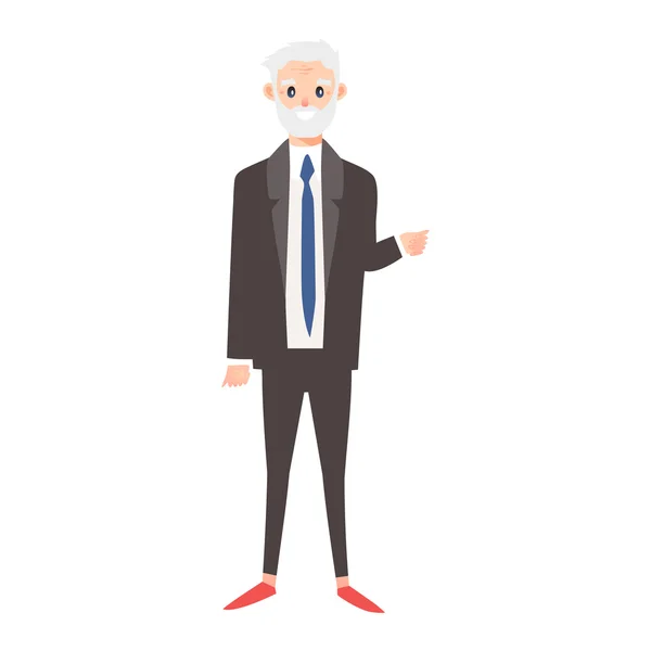 Vecteur silhouette homme d'affaires — Image vectorielle