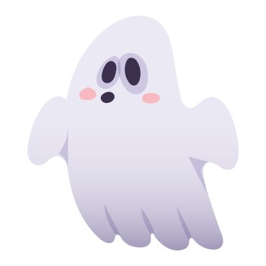 Hayalet karakter vektör izole