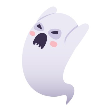 Hayalet karakter vektör izole