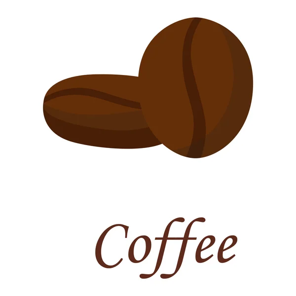 Grãos de café ilustração vetorial . — Vetor de Stock