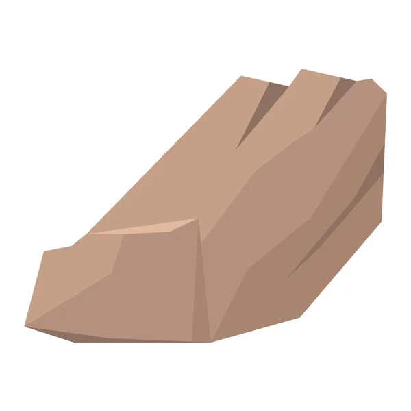 Ilustracja wektorowa skał i kamieni — Wektor stockowy