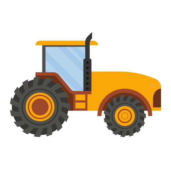 Araç çekici çiftlik vektör — Stok Vektör