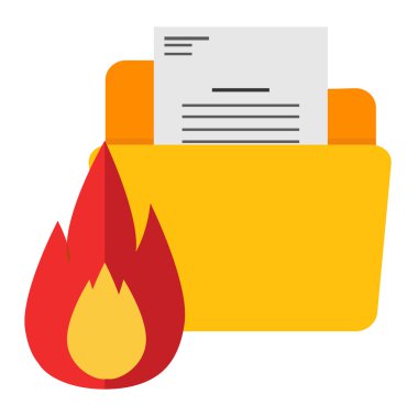 Internet posta spam vektör çizim