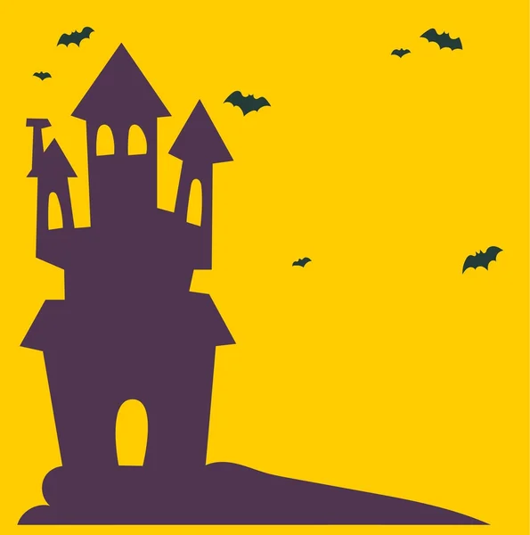 Uitnodiging voor Halloween kaarten vector. — Stockvector