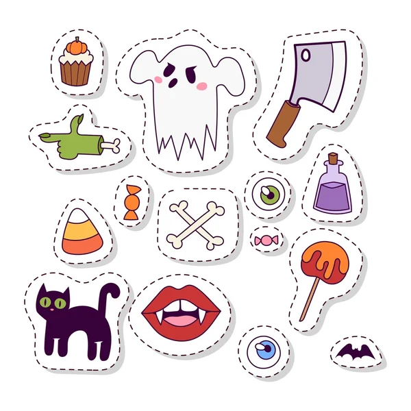 Halloween símbolo icono vector — Vector de stock