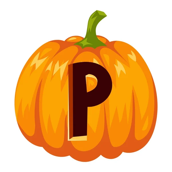 Halloween fuente alfabeto vector — Vector de stock