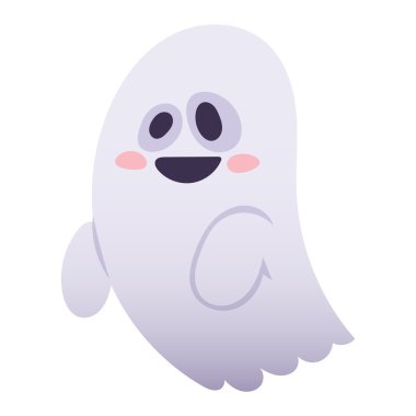 Hayalet karakter vektör izole