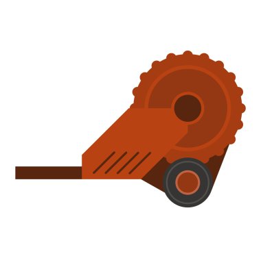 Çiftlik fişi vektör illüstrasyon.