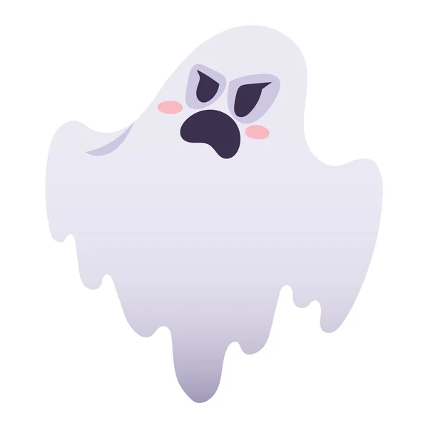 Ghost character vector isolated — Stock Vector