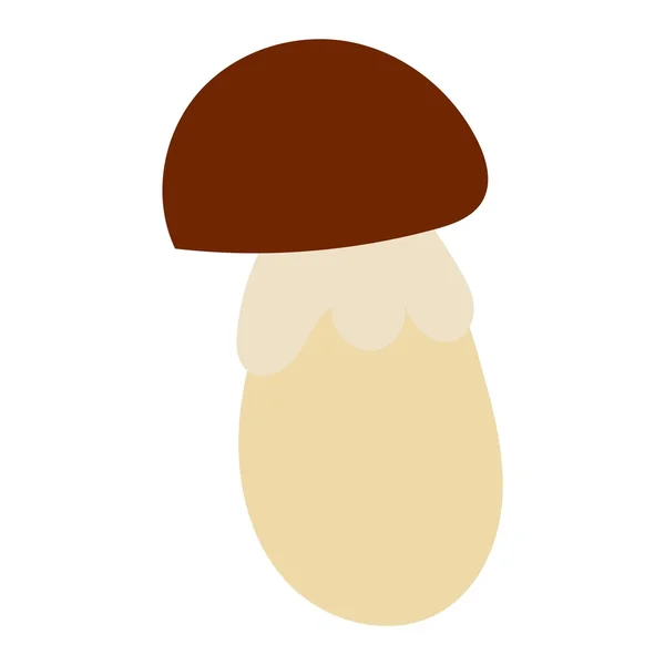 Cogumelos Ilustração sobre fundo branco —  Vetores de Stock