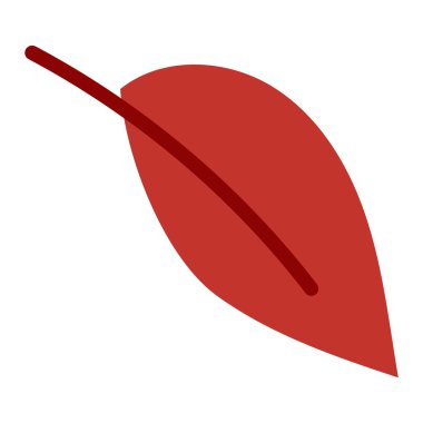 sonbahar yaprak vektör çizim.