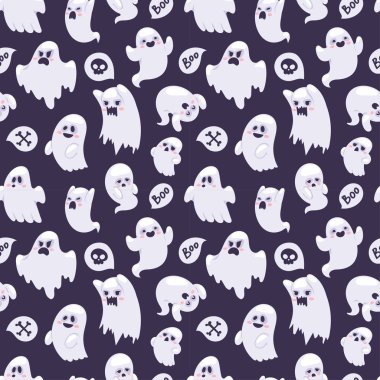 Hayalet vektör karakter deseni