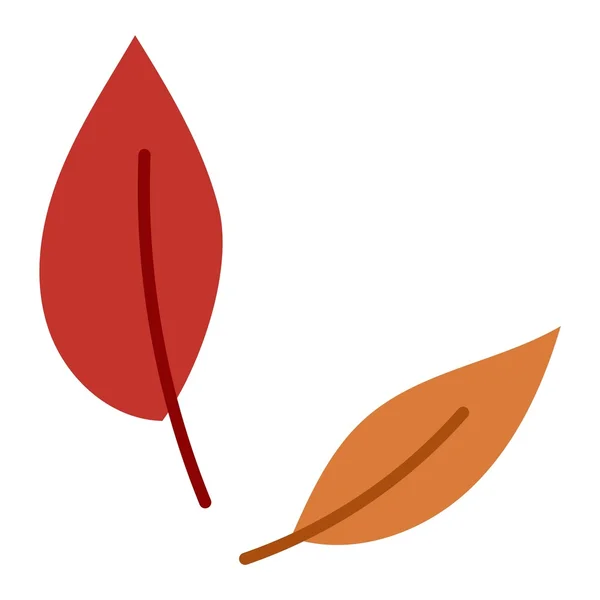 Herfst blad vectorillustratie. — Stockvector