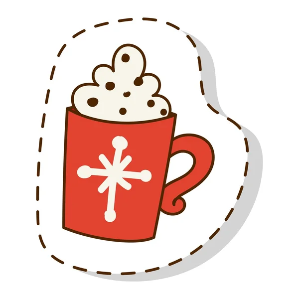 Christmas icon symbols vector — Stock Vector